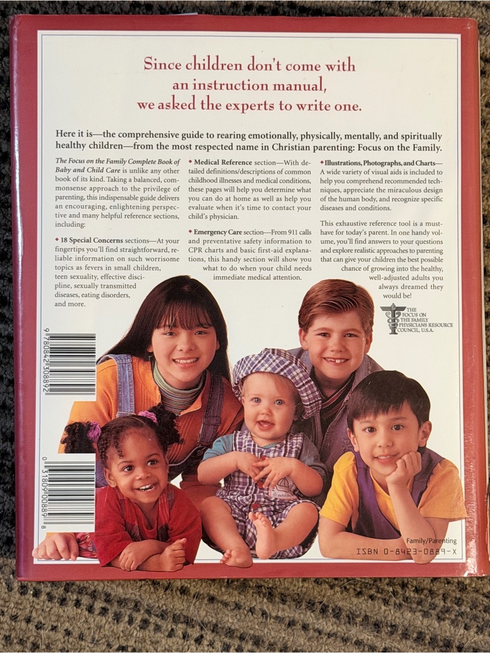 Focus on the Family Baby & Child Care Book - Hardcover - Picture 3 of 6